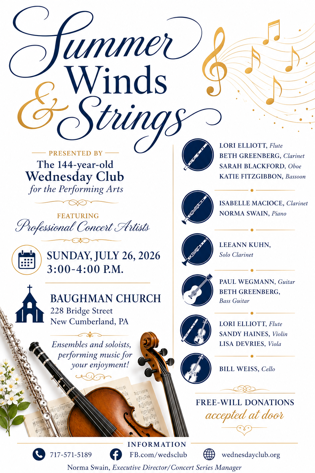 Concert Flyer - Description of the image